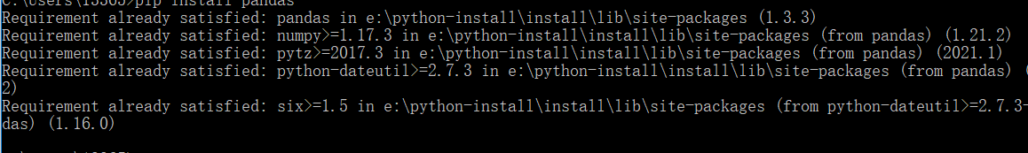 pip安装pandas版本过低问题_为什么安装的pandas总是2.2.0版本-CSDN博客