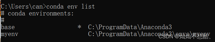 This Python interpreter is in a conda environment, but the environment hasnot been activated. 如何解决？