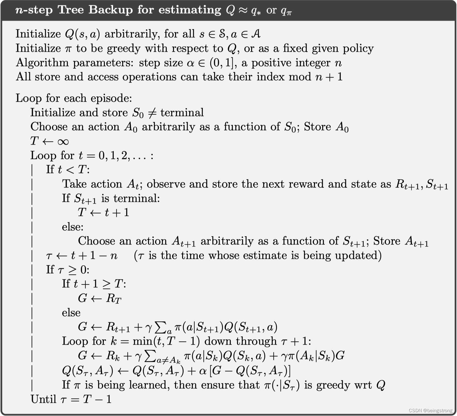 《Reinforcement Learning: An Introduction》第7章笔记