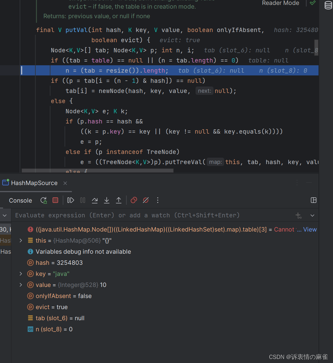 HashMap底层源码分析详解-CSDN博客