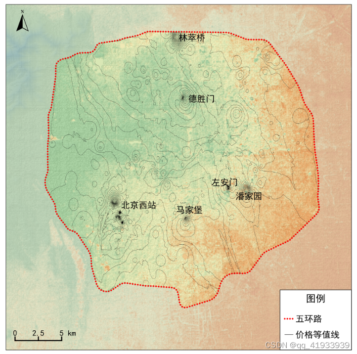 价格分布图