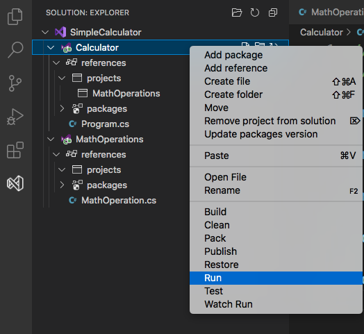 在VS Code工具中使用Solution-Explorer插件和Test-Explorer插件的详细操作步骤_vscode的explorer ...