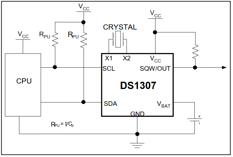 ESP实验02-读取DS1307&eerom34c32_esp32 ds1307-CSDN博客