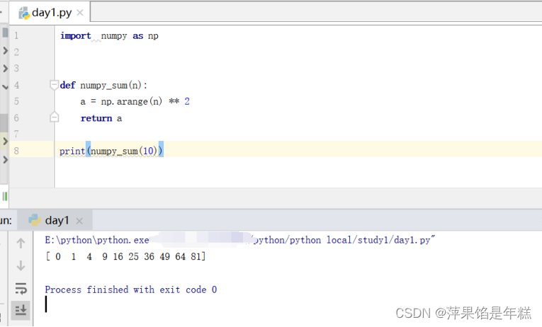 PyCharm中无法调用numpy，报错ModuleNotFoundError: No module named ‘numpy‘