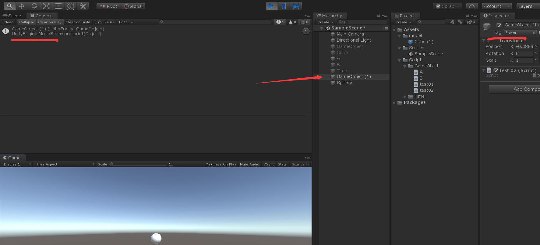 关于unity -- Gamebject的基本用法(创建和查找物体)_unity gameobject 临时变量-CSDN博客