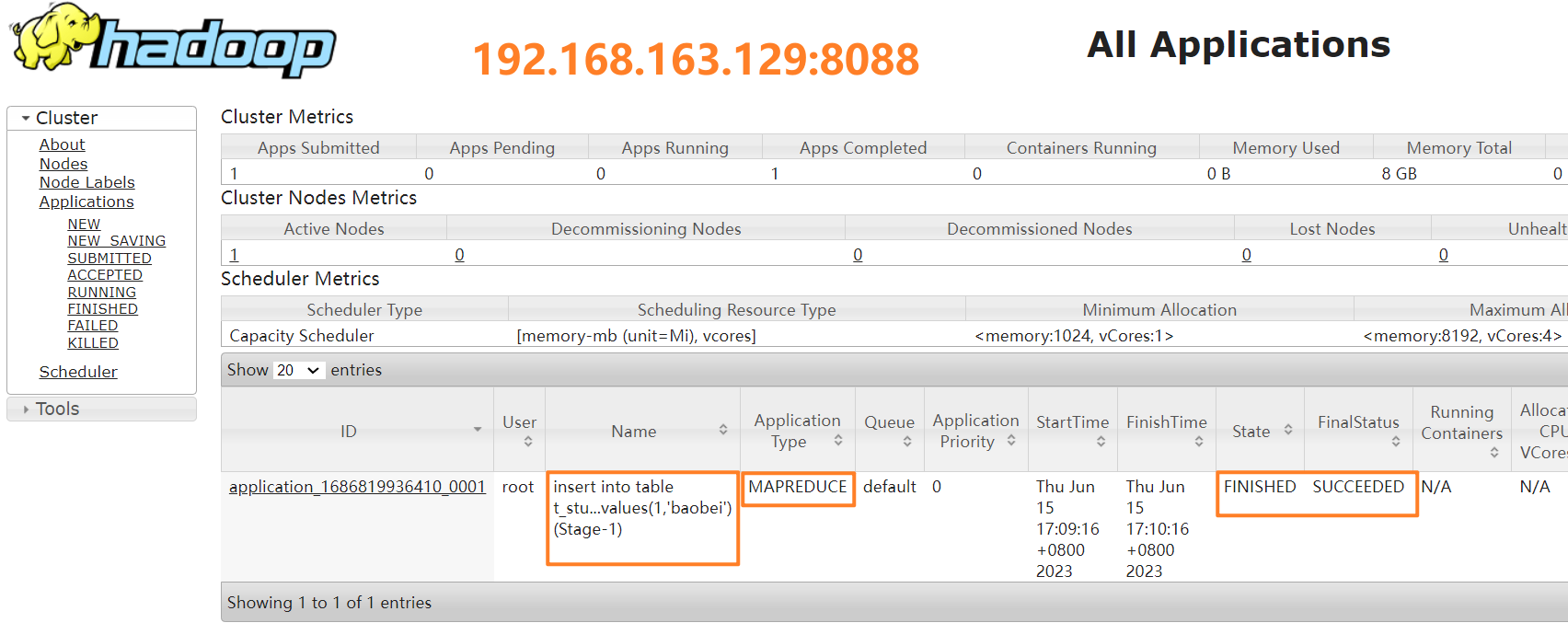 大数据环境搭建 Hadoop+Hive+Flume+Sqoop+Azkaban