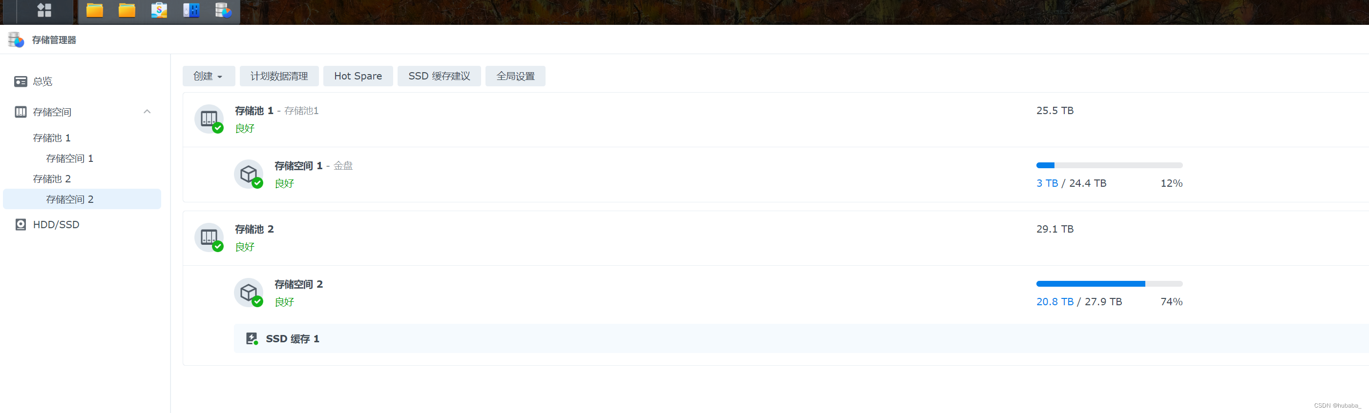 在群晖中批量删除重复文件