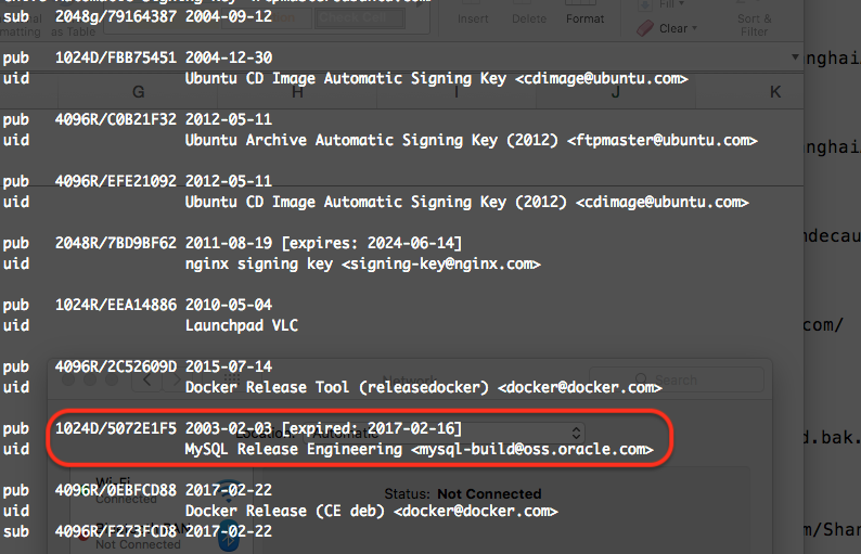 GPG签名无效aptget update执行失败问题解决_apt gpg签名CSDN博客