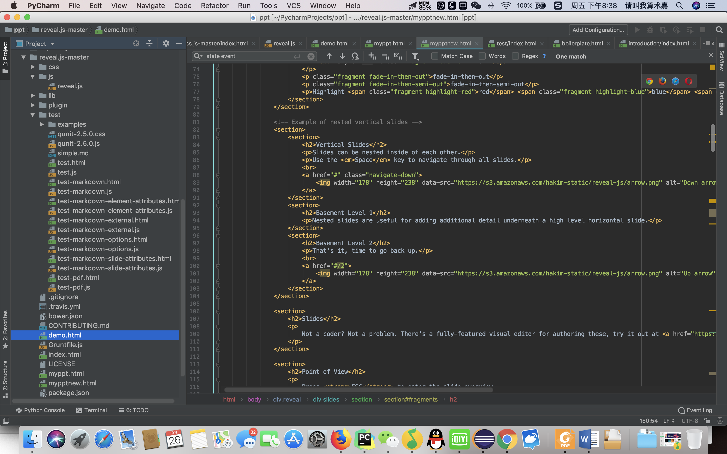 告别PowerPoint，Reveal.js实践html展示ppt_reveal.js 将上传的ppt 转换展示-CSDN博客