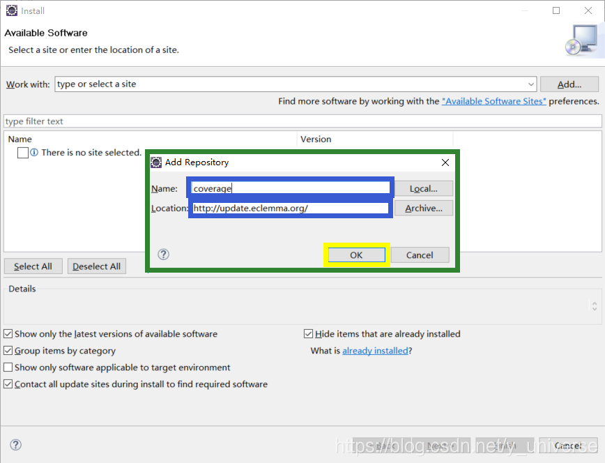 EclEmma-Java Code Coverage for Eclipse(Eclipse代码覆盖率测试插件)_code coverage ...