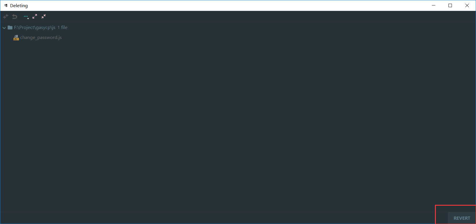 How to quickly retrieve accidentally deleted files in storm