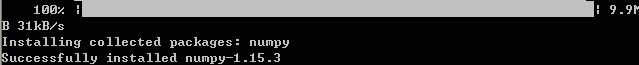 python之Numpy 安装
