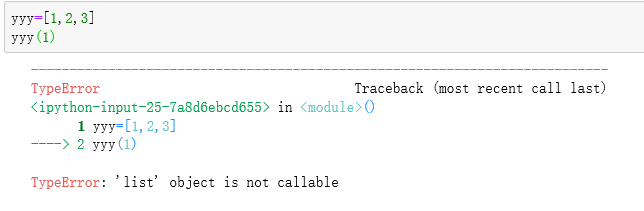 python中TypeError: 'list' object is not callable_list object is not ...