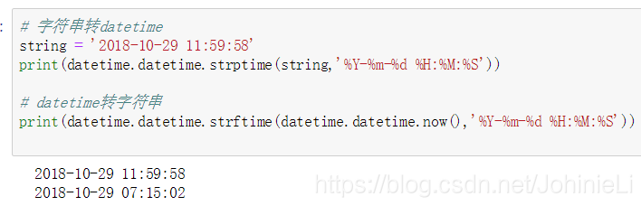 Python分别使用datetime和time获取当前的日期和时间_datetime.datetime.now().strftime('%y ...