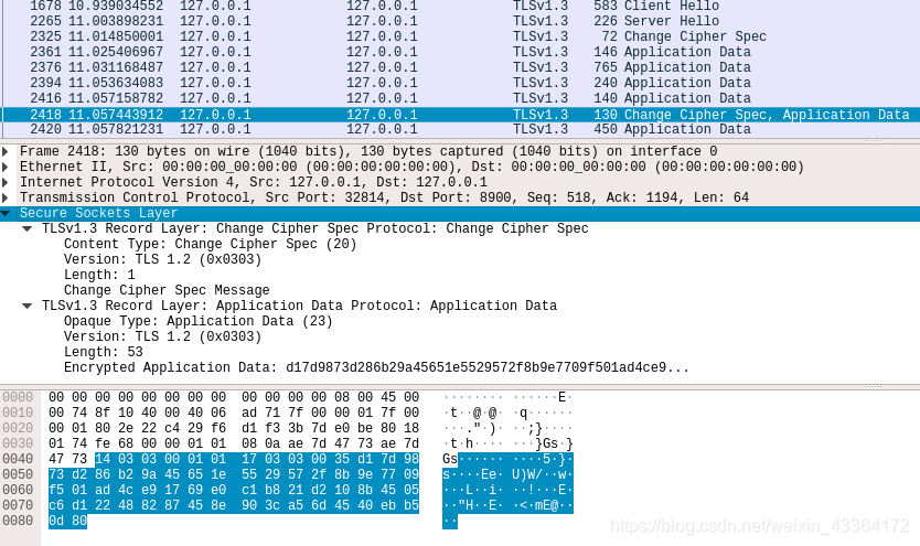 ChangeCipherSpec和client Finished