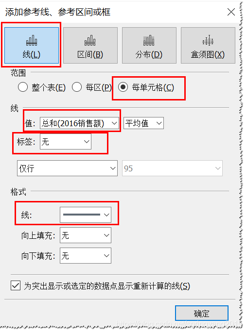 图:添加参考线设置窗口示例