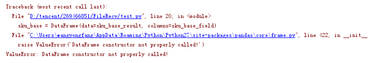Python-Dataframe-报错：Valueerror: Dataframe Constructor Not Properly Called !_Missu_W的博客-Csdn博客