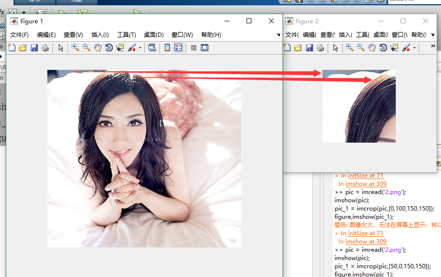 matlab关于图像切割的一些总结：imcrop，getrect，ndgrid，函数