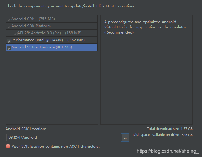 安装android Studio出现的一些小问题 Sheing 的博客 Csdn博客 安装android Studio出现的一些小问题 Sheing 的博客 Csdn博客