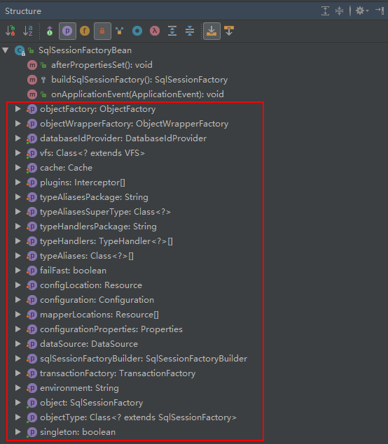 SqlSessionFactoryBean