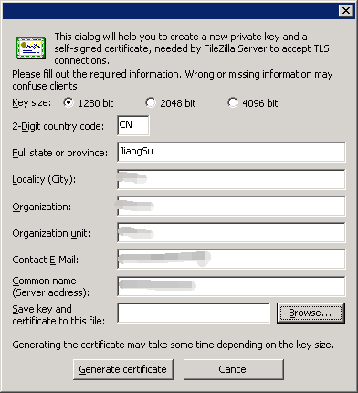 filezilla port 21 behind router