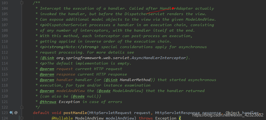 java - spring boot - handlerinterceptor not rendering... Springboot中springmvc拦截器HandlerInterceptor_打豆豆。的博客-CSDN博客
