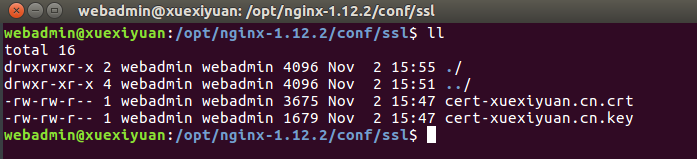 Nginx 实现网站 http、https 配置