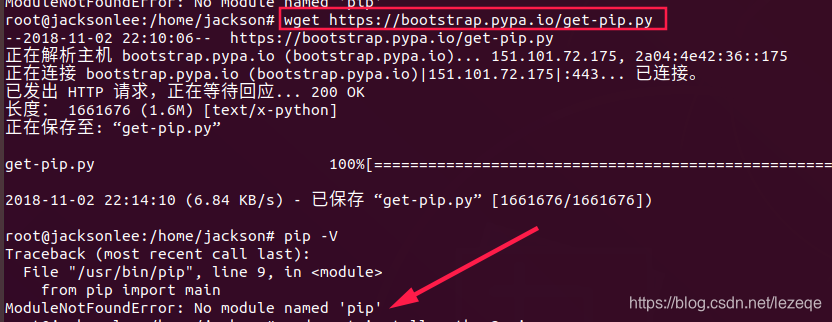 “ModuleNotFoundError: No module named 'pip'”的解决方法都在这!(ubuntu)_ubuntu no ...