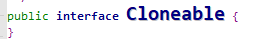 接口与Cloneable接口、Comparator接口