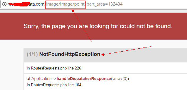 关于Lumen 框架 NotFoundHttpException in RoutesRequests.php line 226 报错解决 ...