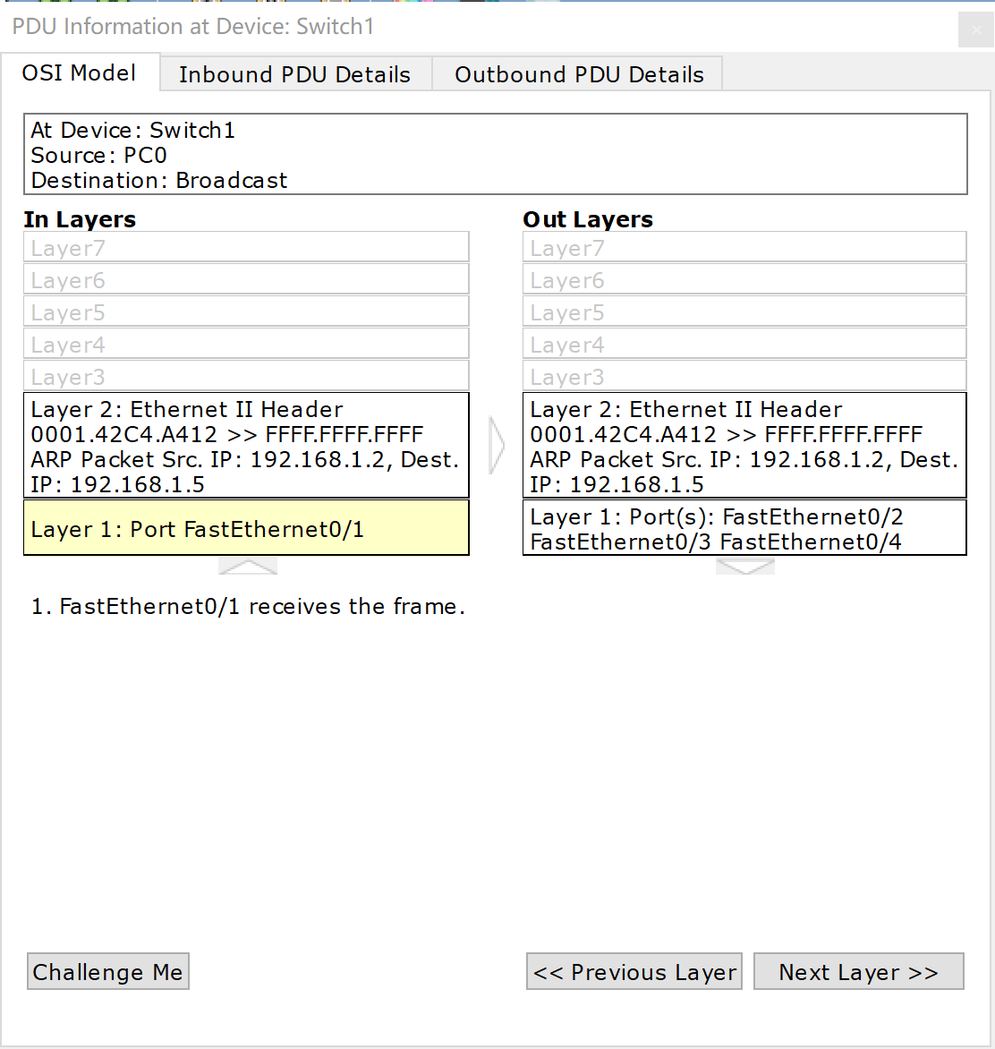 实验三 简单结构局域网组建与配置