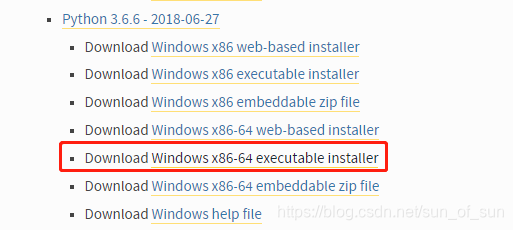 Python3.6.6 exe安装版本