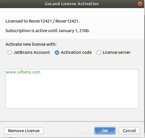 goland activation code goland activation code