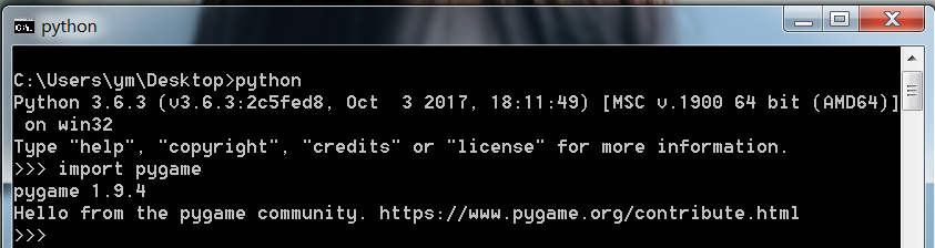 Python 下载和安装pygame 江南好 Csdn博客 Pygame包