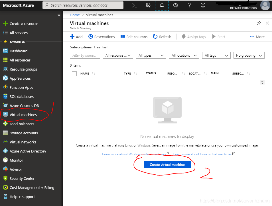 【图文解说】Azure 安装 虚拟机(Virtual Machine)_azure virtual machine-CSDN博客