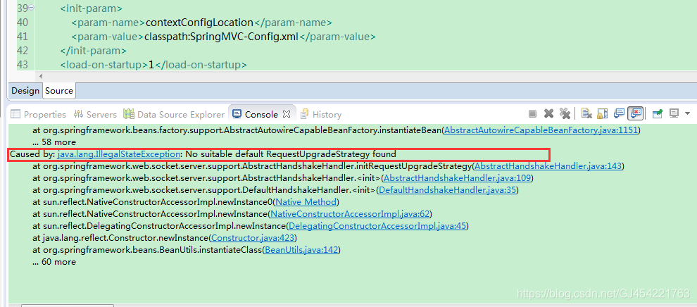【工具】Tomcat 发布web socket时出现Caused by: java.lang.IllegalStateException ...