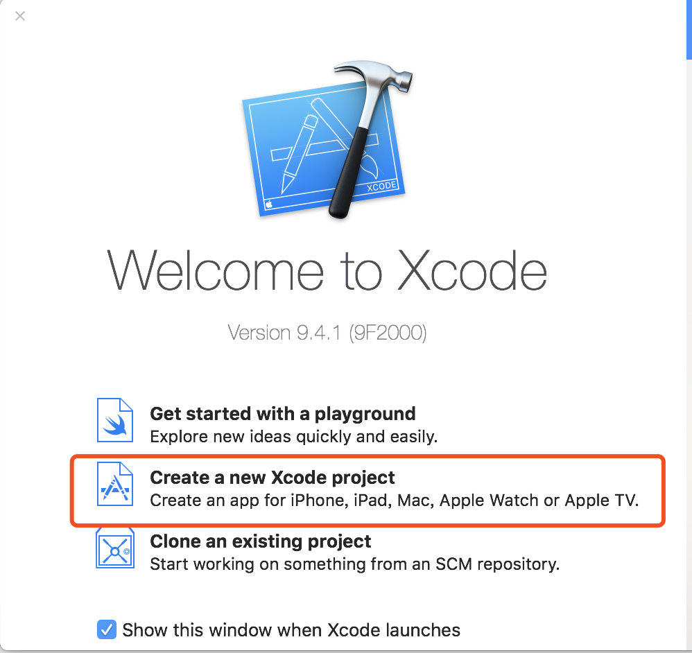 从头开始创建项目