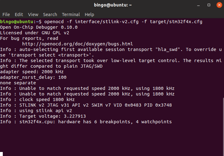 基于Ubuntu+Eclipse+GDB+OpenOCD+STlink搭建STM32开发环境_bingobinlw-CSDN博客