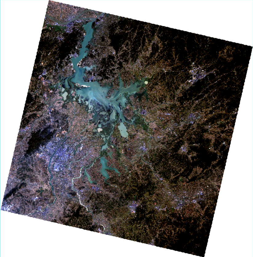 基于Landsat-8 OLI影像的鄱阳湖信息提取（python实现）
