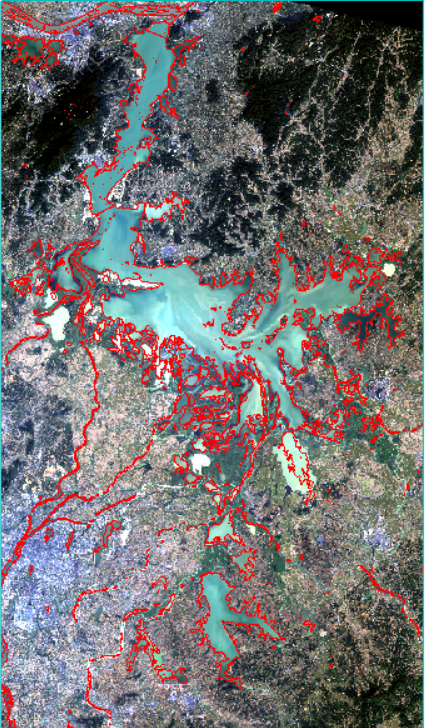 基于Landsat-8 OLI影像的鄱阳湖信息提取（python实现）