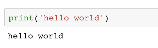 打印‘hello world’字串