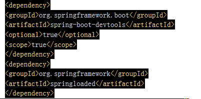 org.springframework.bootspring-boot-devtoolstruetrueorg.springframeworkspringloaded