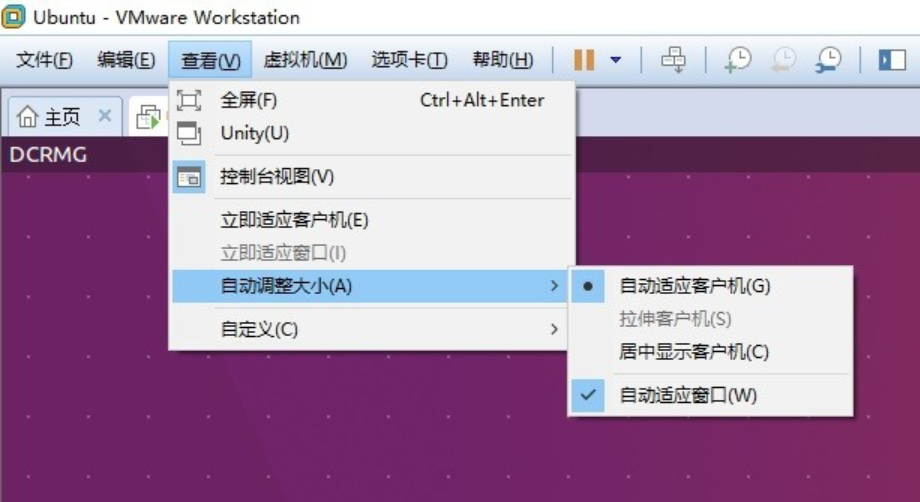 VMware的屏幕太小