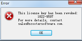 beyond compare license key has been revoked