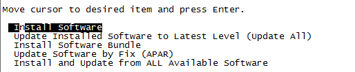選擇Install Sfotware，回車