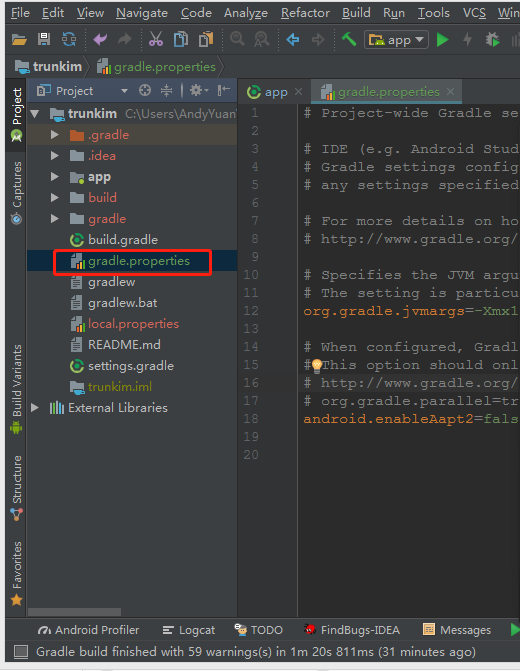 AndroidStudio中FindBugs的简单使用教程