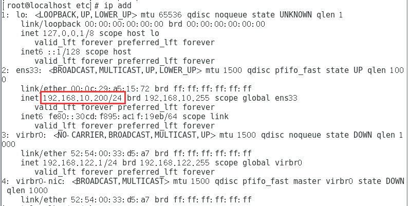 CentOS7中配置网络连接[通俗易懂]