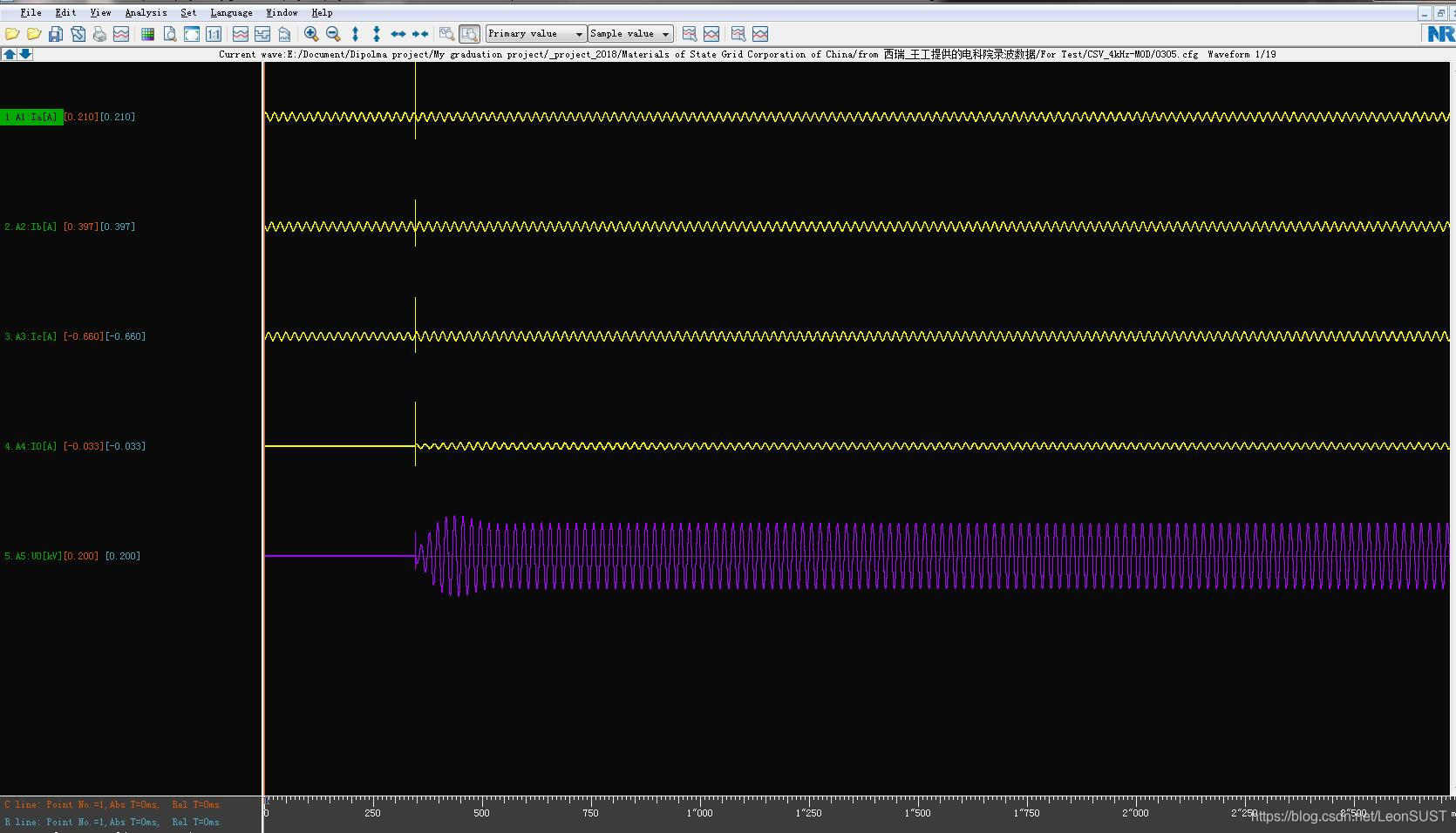 Comtrade格式录波数据显示-CSDN博客