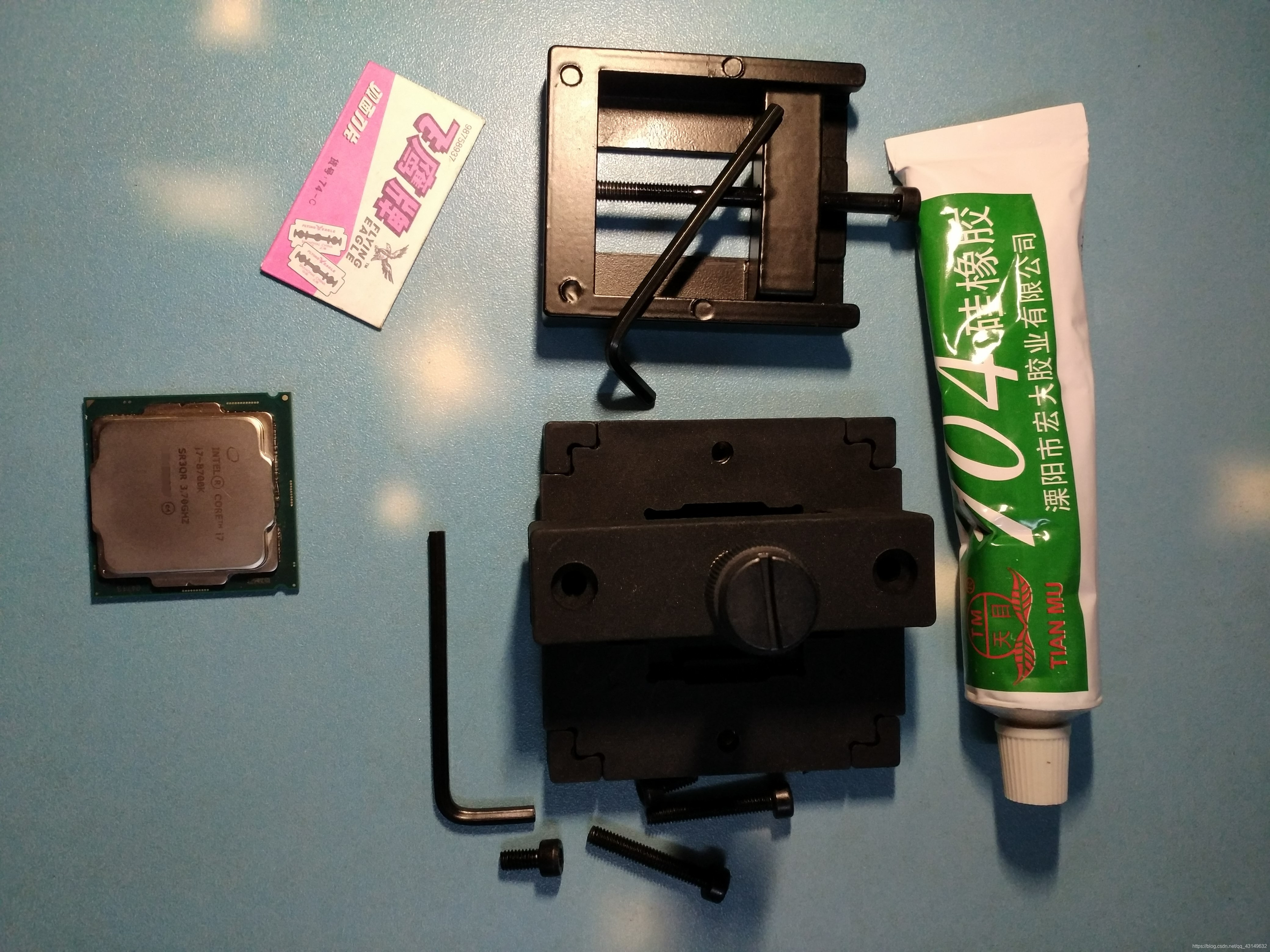 Intel I7 8700k开盖换液金对比测试 Wdhuag的博客 程序员宝宝 程序员宝宝