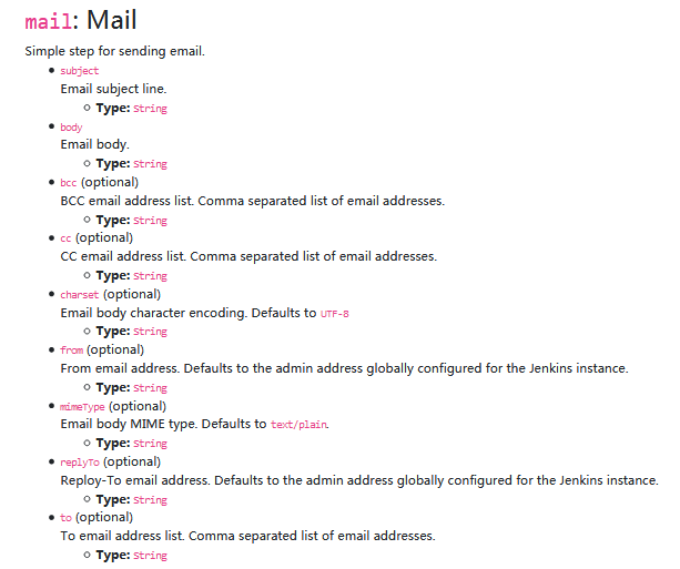 Jenkins高级篇之Pipeline方法篇Pipeline Basic Steps3方法mail_jenkins pipeline